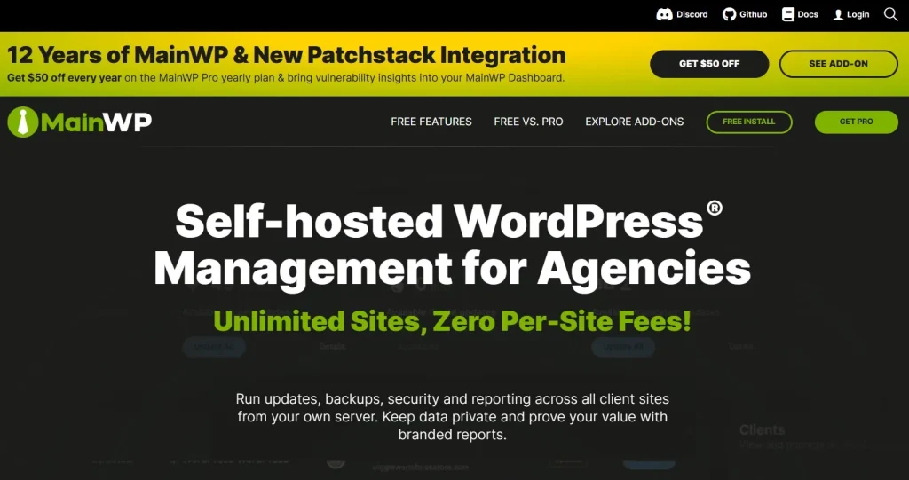 MainWP Virusdie Extension