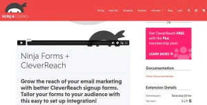 Ninja Forms – CleverReach
