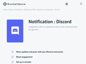 Notification : Discord