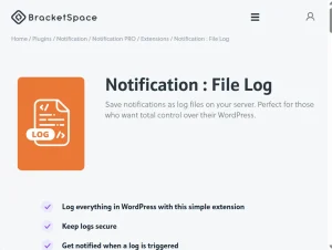 Notification : File Log