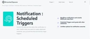 Notification : Scheduled Triggers