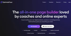 OptimizePress Dashboard