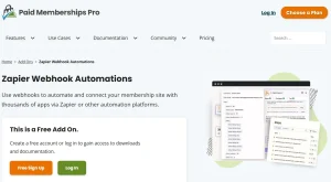 Paid Memberships Pro – Zapier Add On
