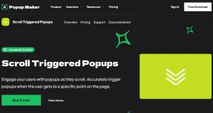 Popup Maker – Scroll Triggered Popups