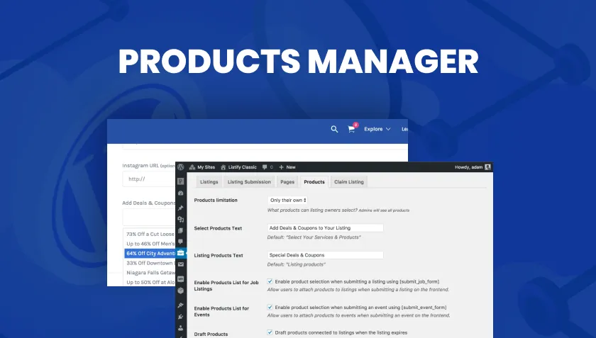 Products for WP Job Manager