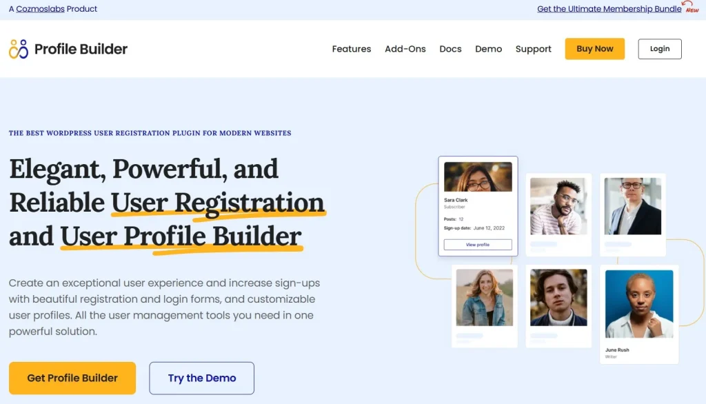 Profile Builder – MailChimp Add-On
