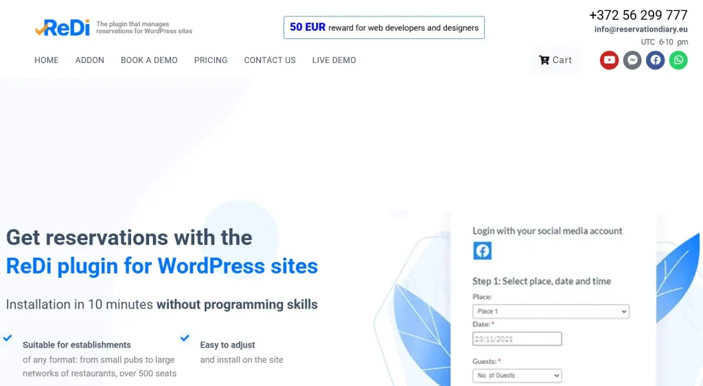 ReDi Restaurant Booking