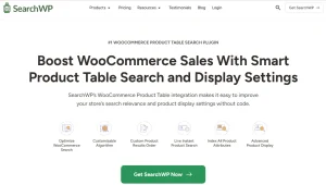 SearchWP WooCommerce Product Table Integration