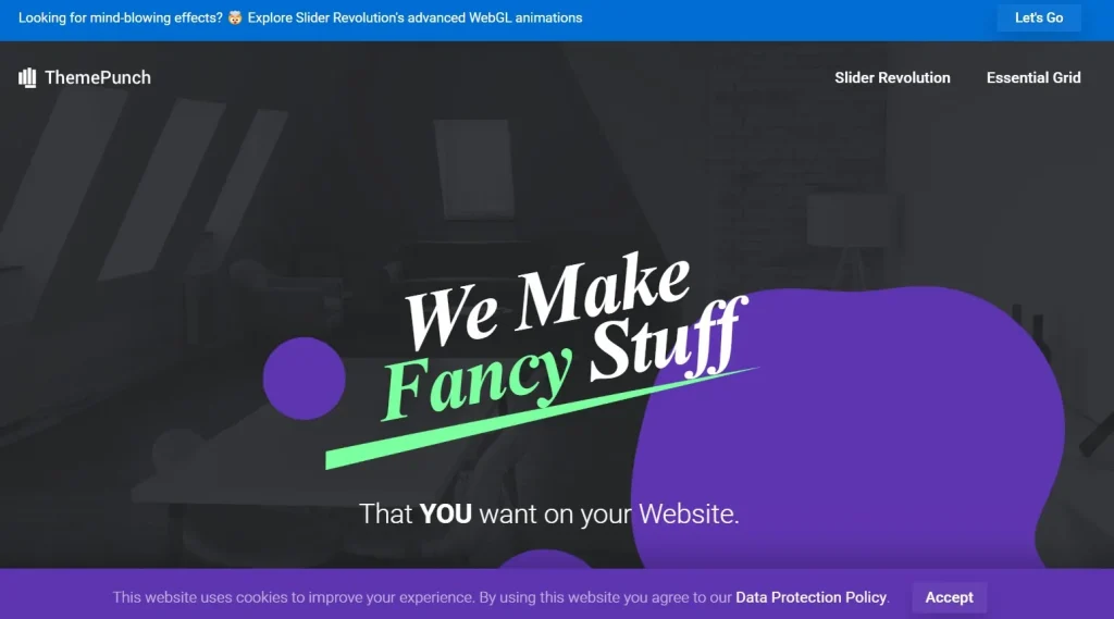 Slider Revolution Lottie AddOn