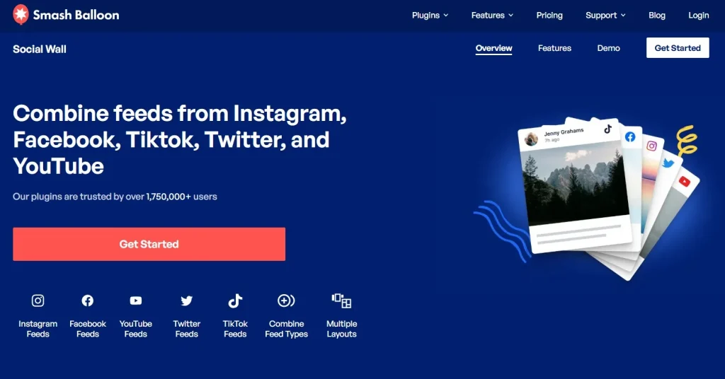 Smash Balloon Social Wall