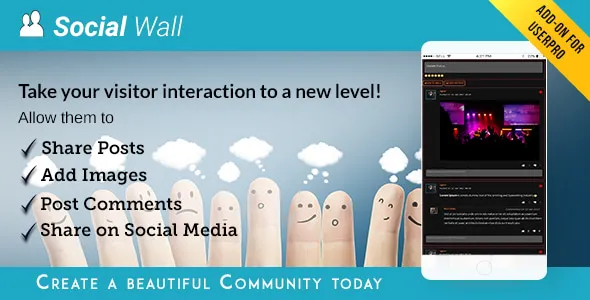 Social Wall Add-on for UserPro (4.5.0)