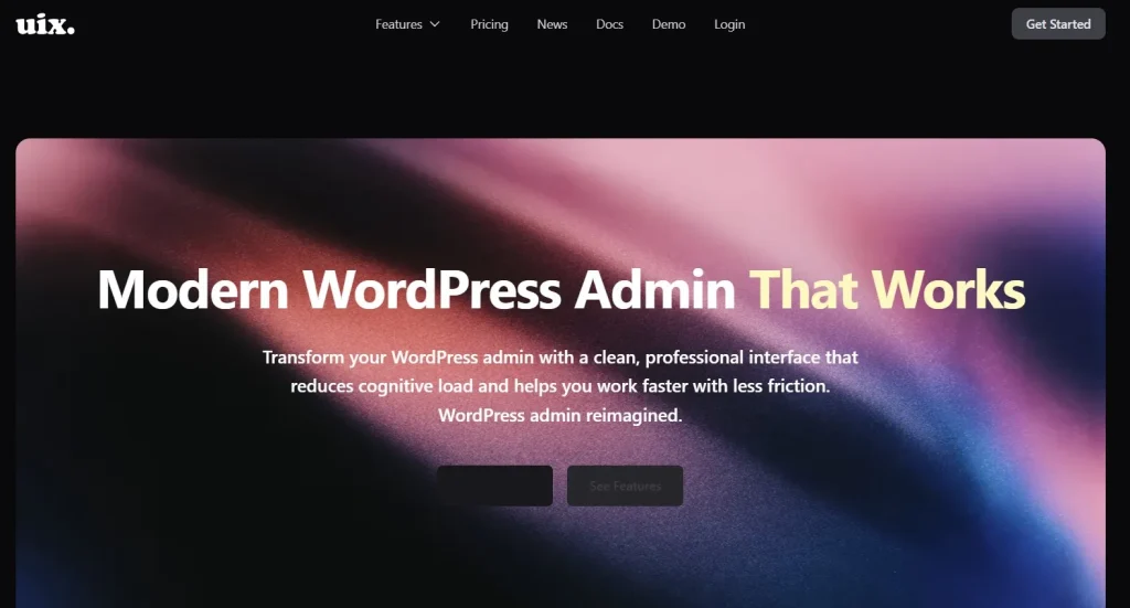 UiPress Pro (formerly Admin 2020)