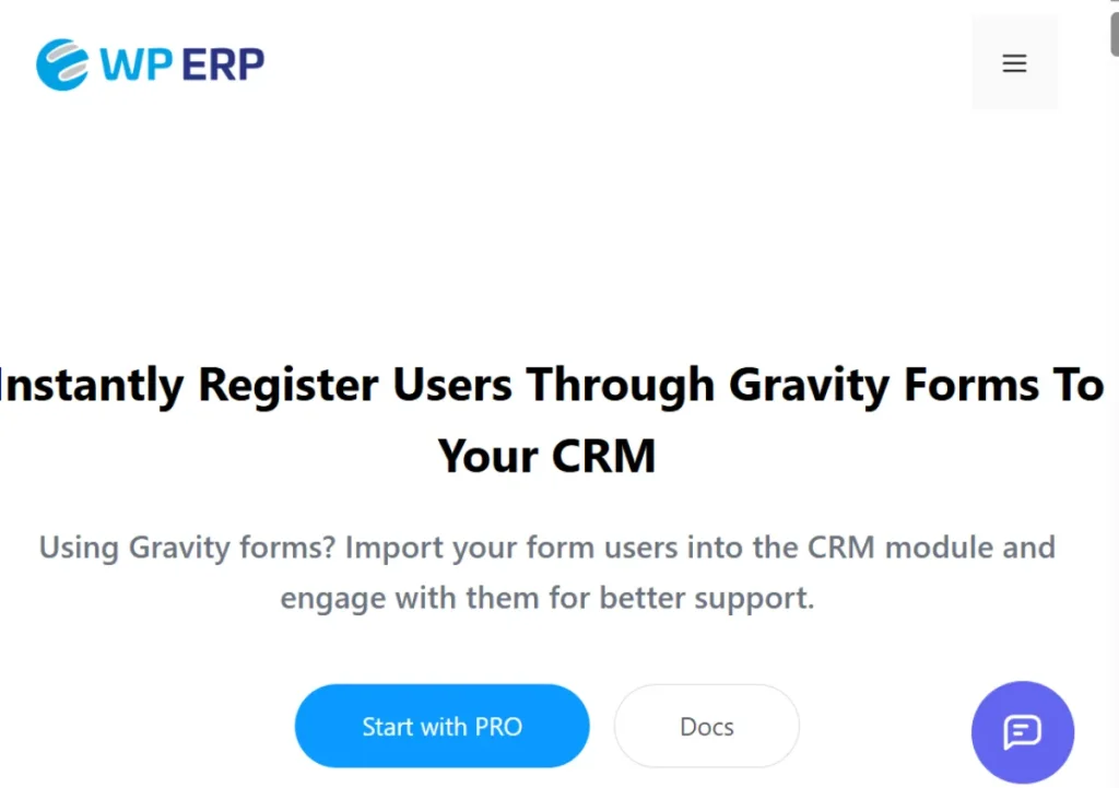 WP ERP – Gravity Forms Integration