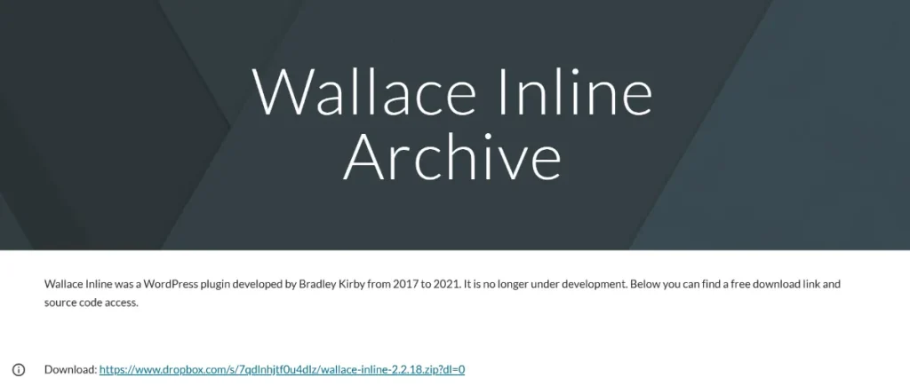 Wallace Inline