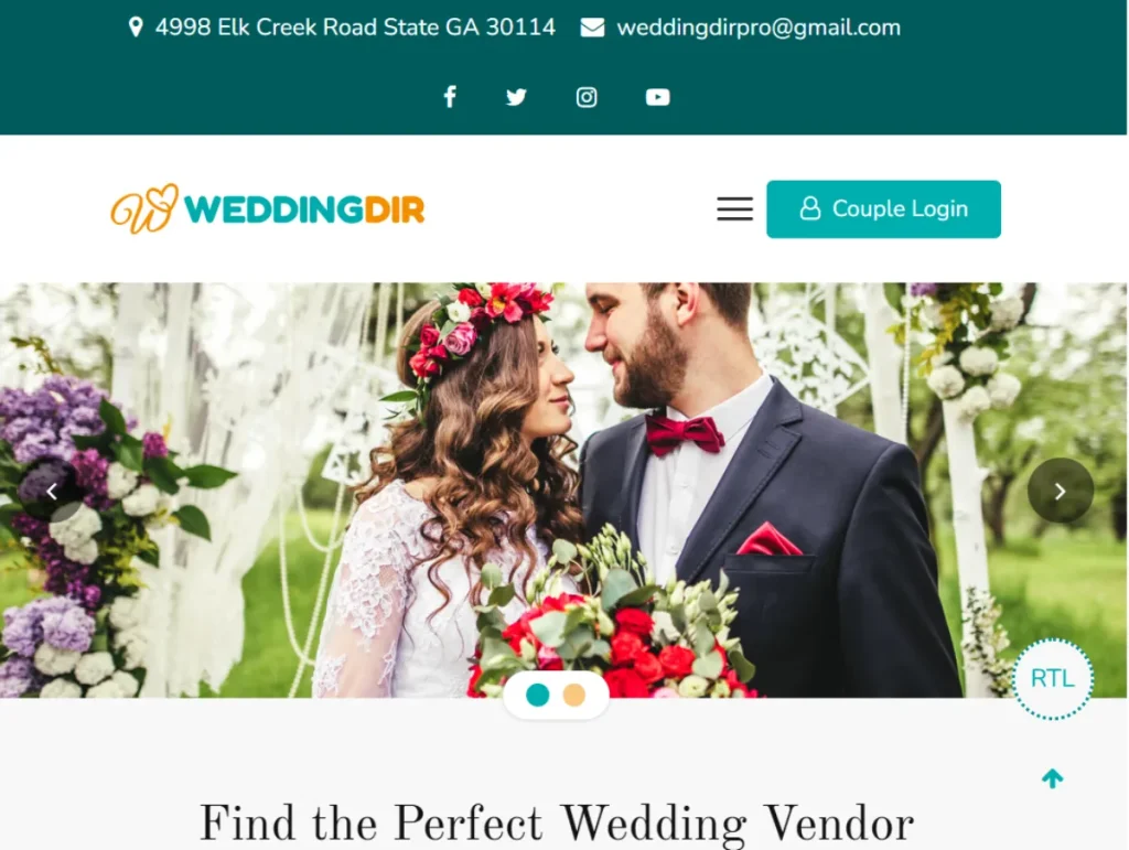 WeddingDir – Invoice