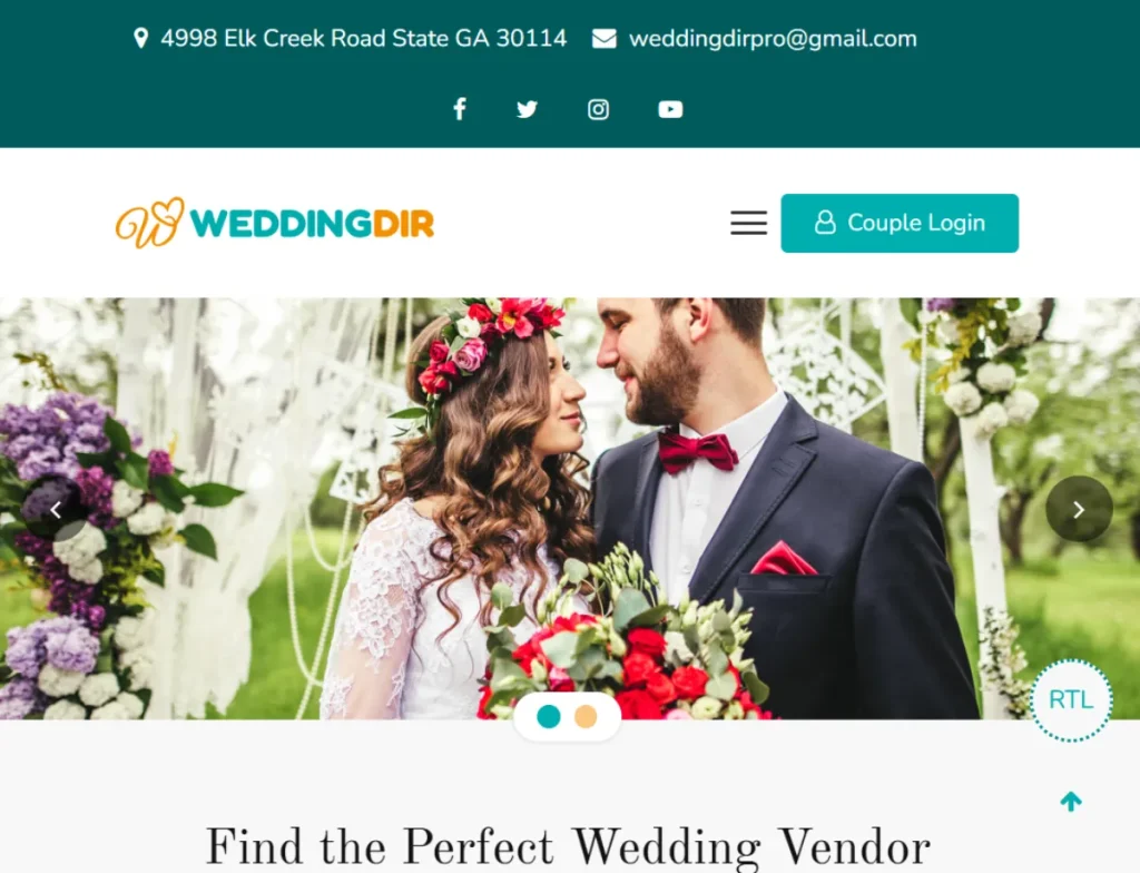 WeddingDir – Wishlist