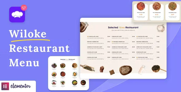 Wiloke Restaurant Menu