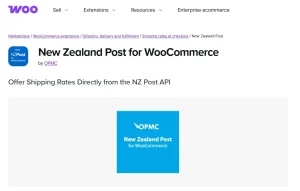 WooCommerce New Zealand Post