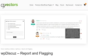 wpDiscuz – Report and Flagging