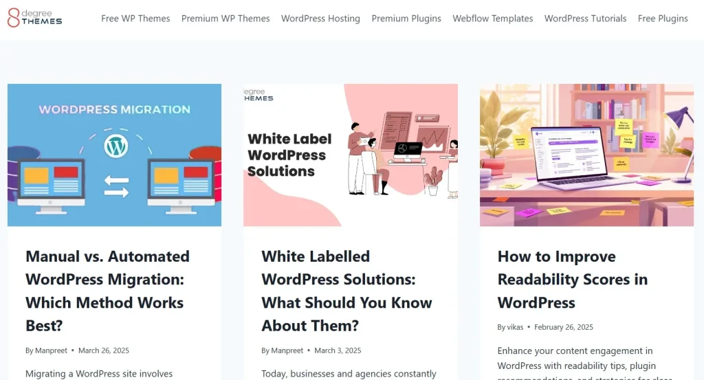 8Degree Circular Menu – Responsive Circular Menu Plugin for WordPress