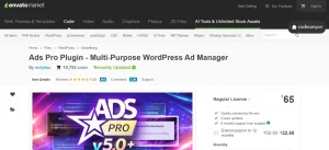 ADS PRO – Multi-Purpose WordPress Ad Manager