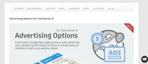 Advertising Options add-on for Calendarize it!