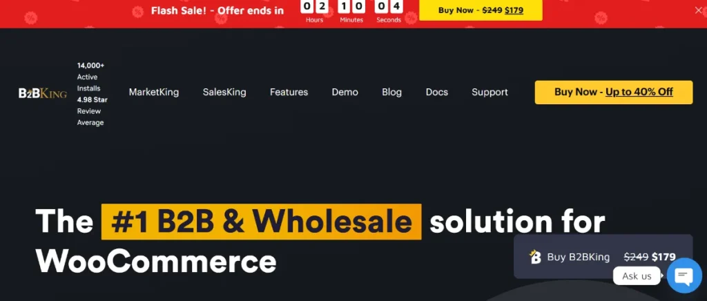 B2BKing Company Credit Addon