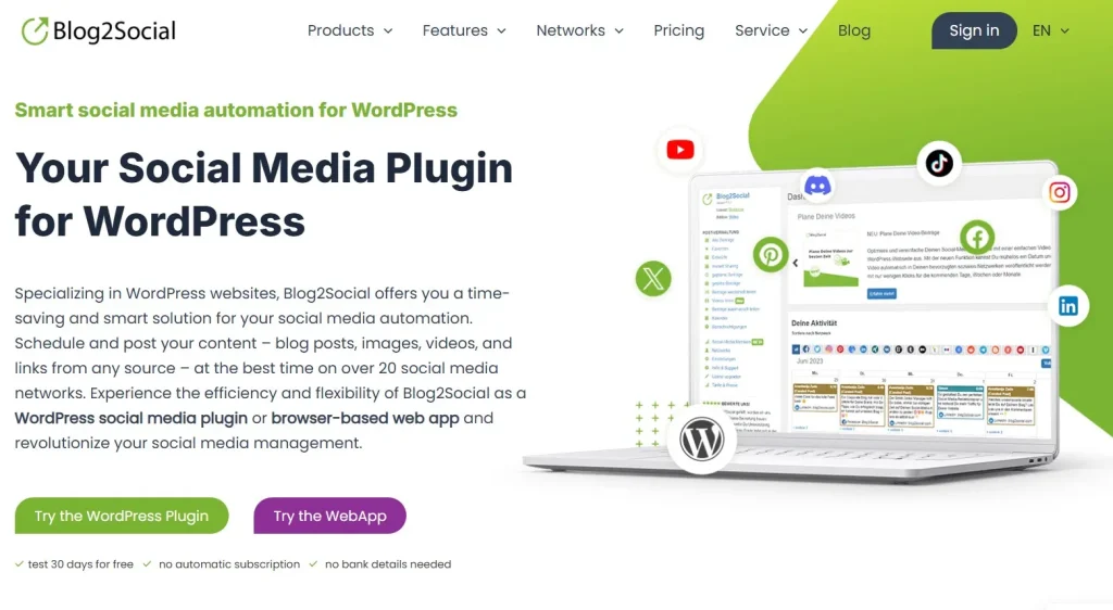 Blog2Social: Social Media Auto Post & Scheduler