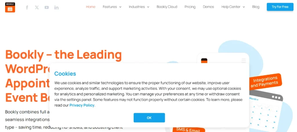 Bookly Customer Information (Add-on)