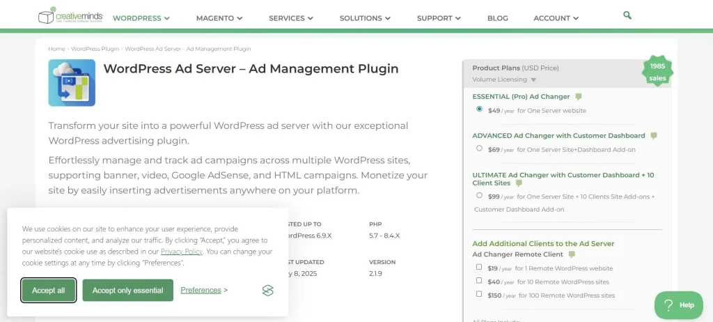 CM Ad Changer – Server Pro