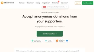 Charitable – Anonymous Donations