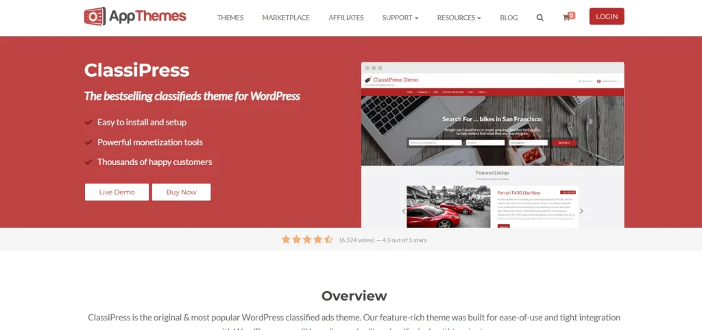 ClassiPress Theme – AppThemes