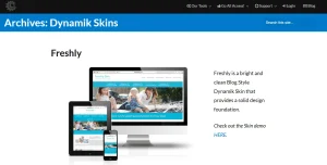 CobaltApps Lefty Skin for Dynamik Website Builder