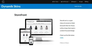 CobaltApps StoreFront Skin for Dynamik Website Builder
