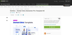 Dentino – Dental Clinic Template Kit
