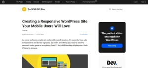 Dessign Center Responsive WordPress Theme