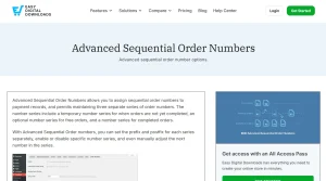 Easy Digital Downloads Advanced Sequential Order Numbers