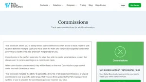 Easy Digital Downloads Commissions