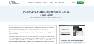 Easy Digital Downloads Pushover Notifications