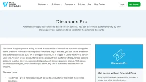 Easy Digital Downloads Volume Discounts Addon