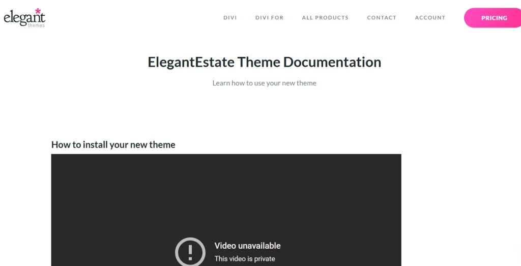 Elegant Themes ElegantEstate WordPress Theme