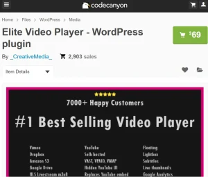 Elite Video Player