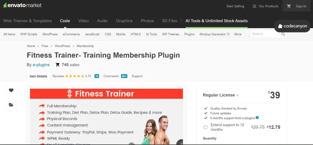 Fitness Trainer Plugin 1 Fitness Trainer Plugin