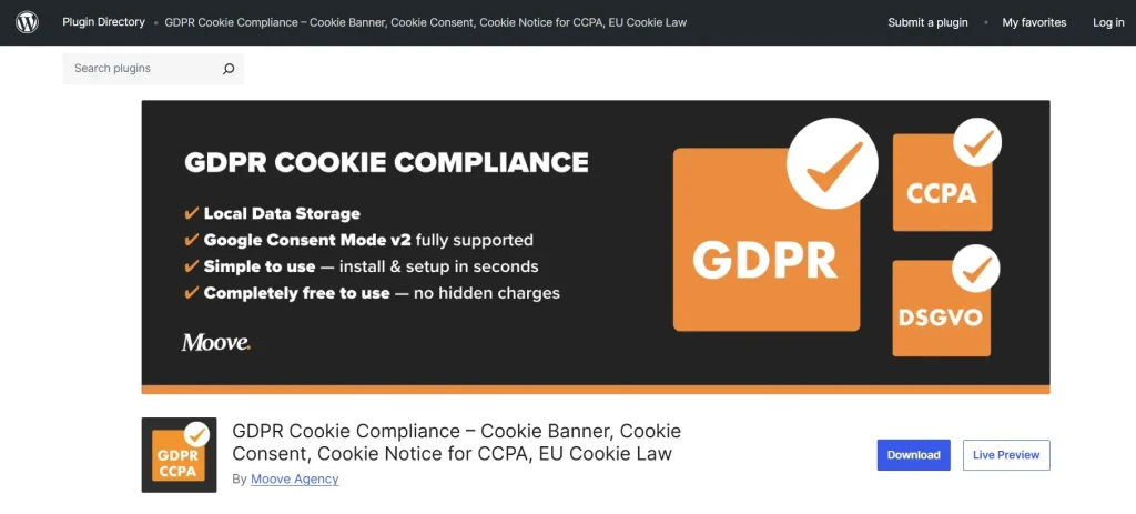 GDPR Cookie Compliance