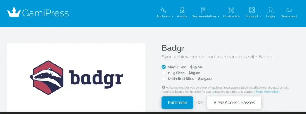 GamiPress – Badgr