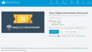 GamiPress – Easy Digital Downloads Discounts