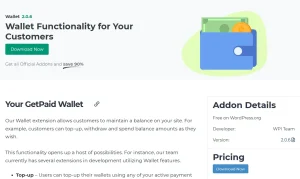 GetPaid > Wallet