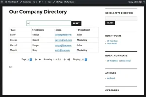 Google Apps Directory Enterprise