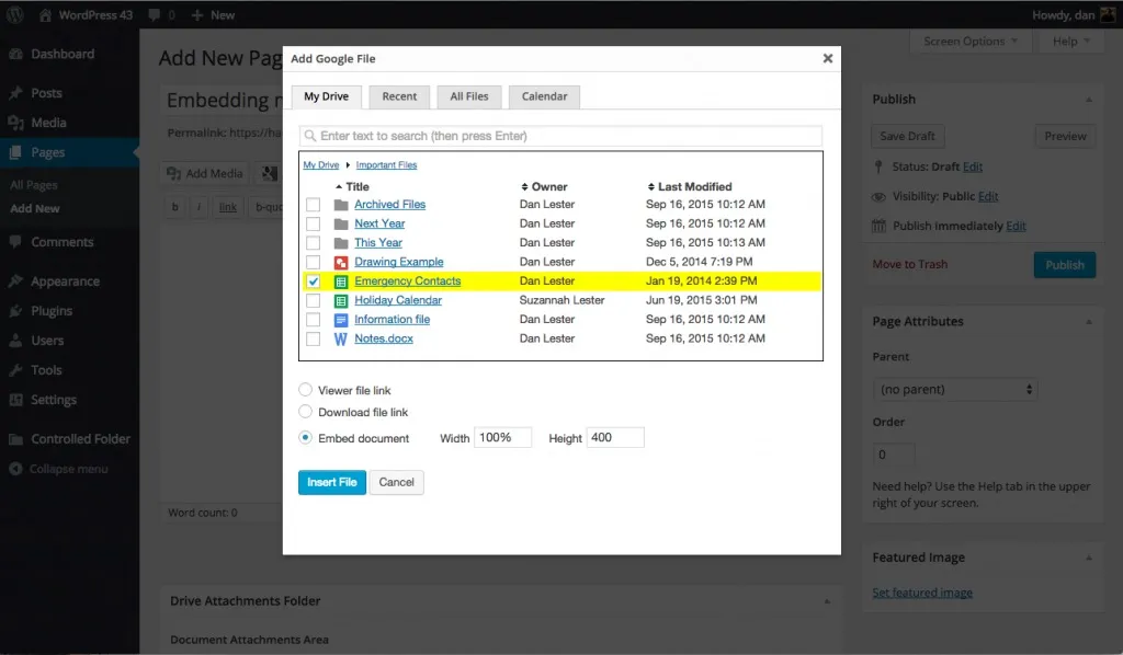 Google Drive Embedder Enterprise