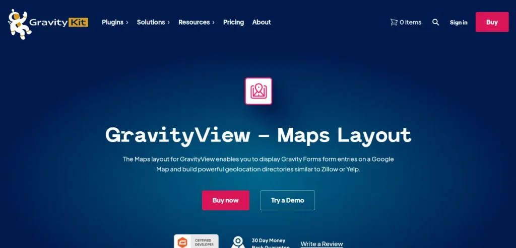 GravityView – Maps